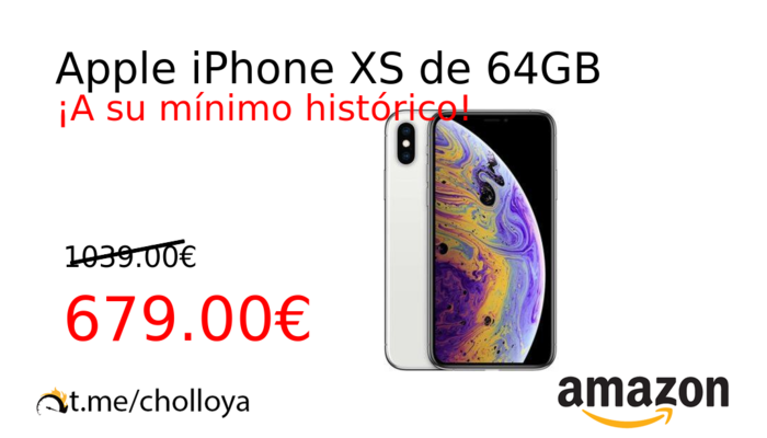 Apple iPhone XS de 64GB