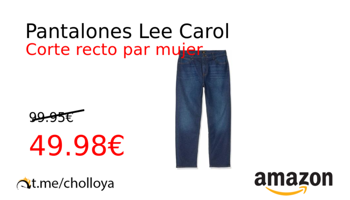 Pantalones Lee Carol