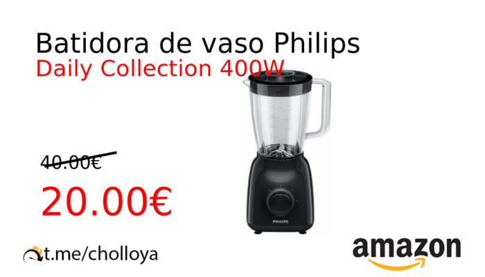 Batidora de vaso Philips