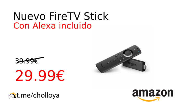 Nuevo FireTV Stick
