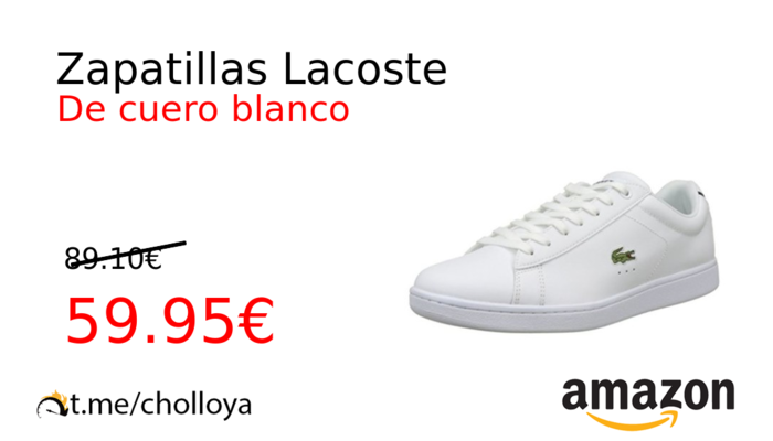 Zapatillas Lacoste