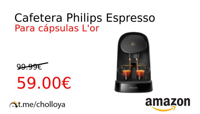 Cafetera Philips Espresso