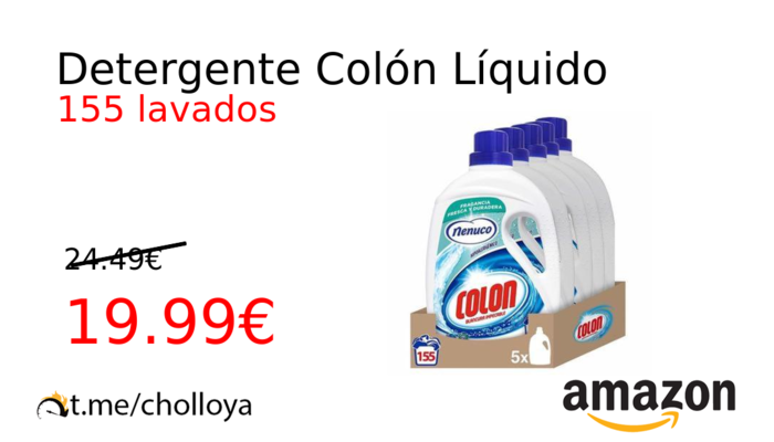 Detergente Colón Líquido