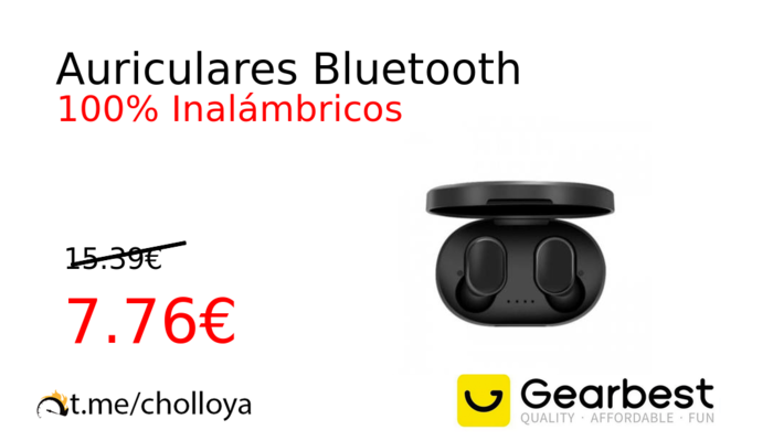 Auriculares Bluetooth