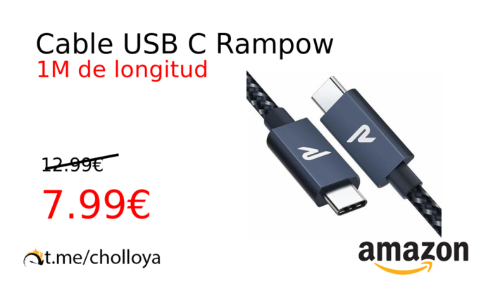 Cable USB C Rampow