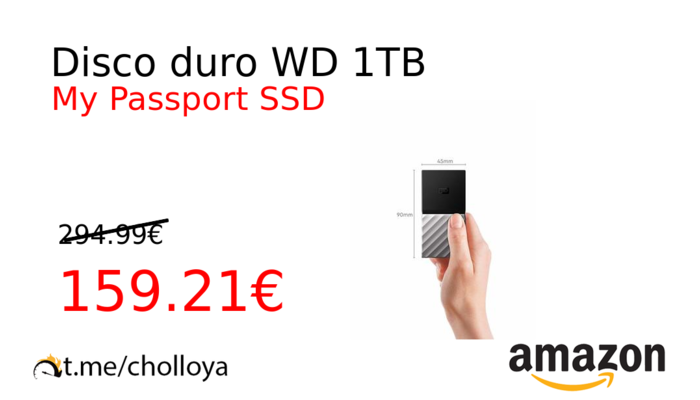 Disco duro WD 1TB