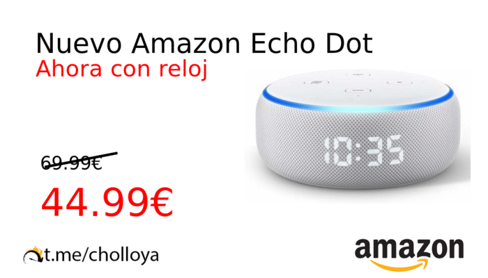 Nuevo Amazon Echo Dot