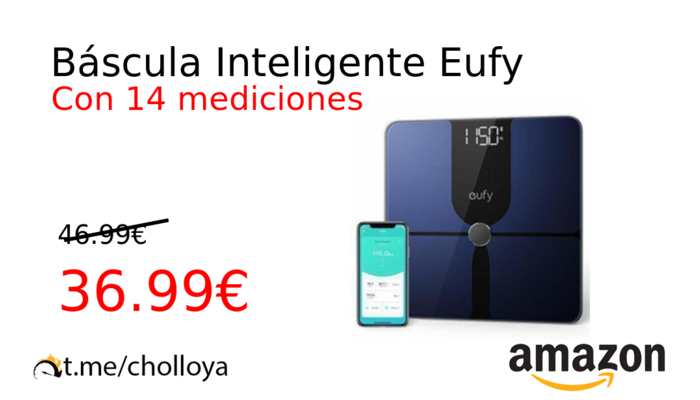 Báscula Inteligente Eufy