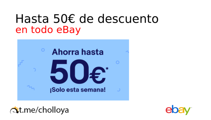 Hasta 50€ de descuento