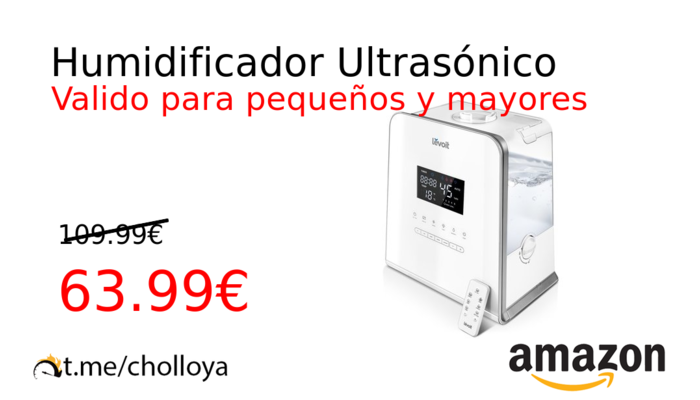 Humidificador Ultrasónico