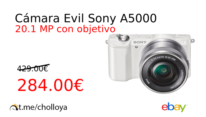Cámara Evil Sony A5000