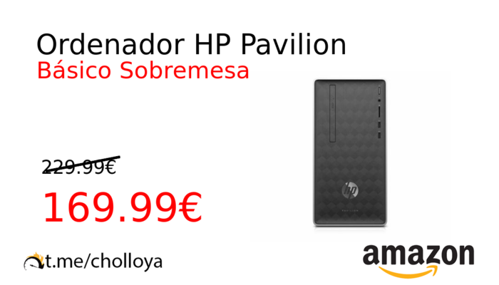 Ordenador HP Pavilion