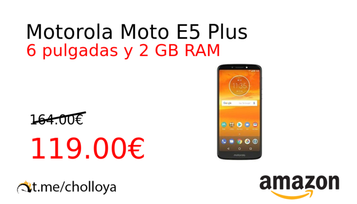 Motorola Moto E5 Plus