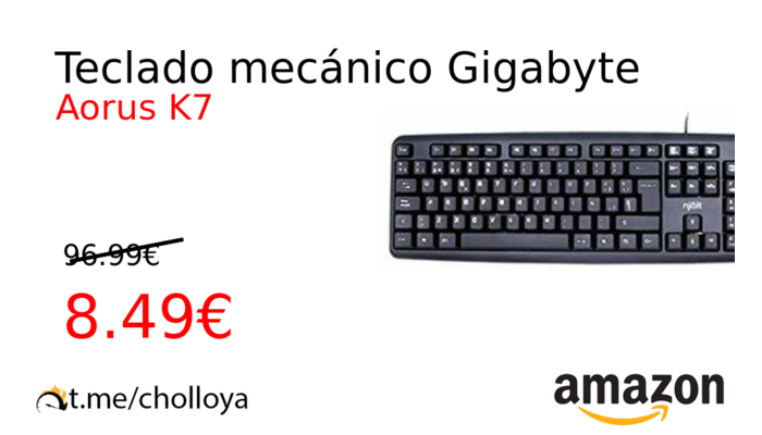 Teclado mecánico Gigabyte