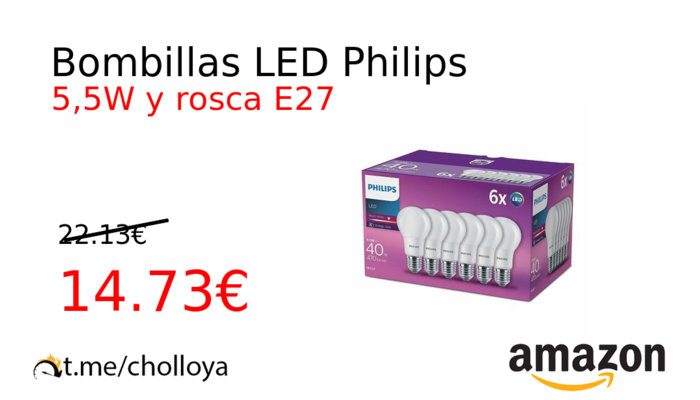 Bombillas LED Philips