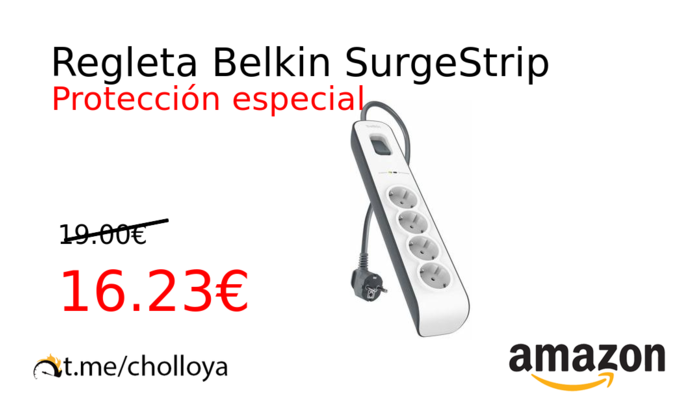 Regleta Belkin SurgeStrip