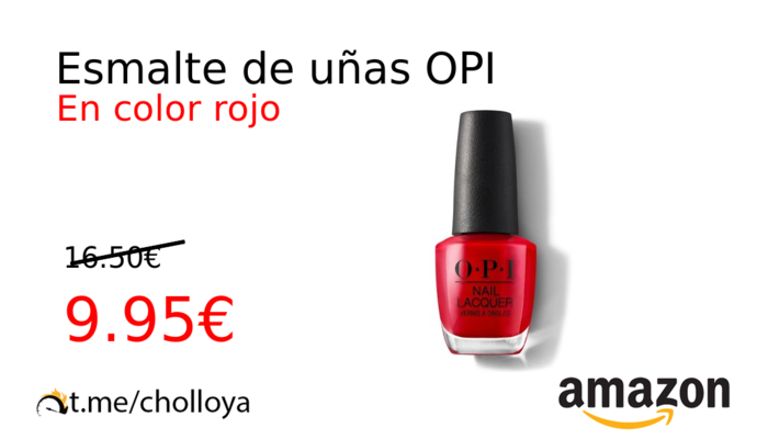 Esmalte de uñas OPI