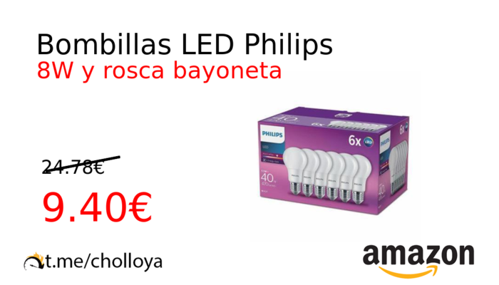 Bombillas LED Philips