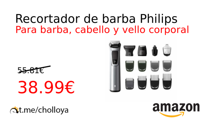 Recortador de barba Philips 