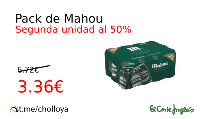 Pack de Mahou