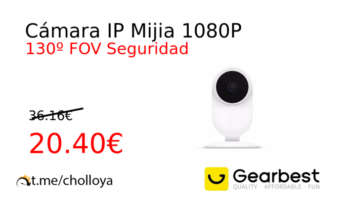 Cámara IP Mijia 1080P