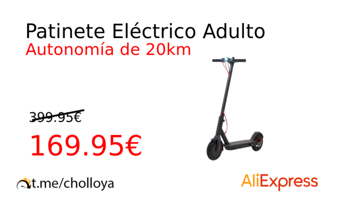 Patinete Eléctrico Adulto