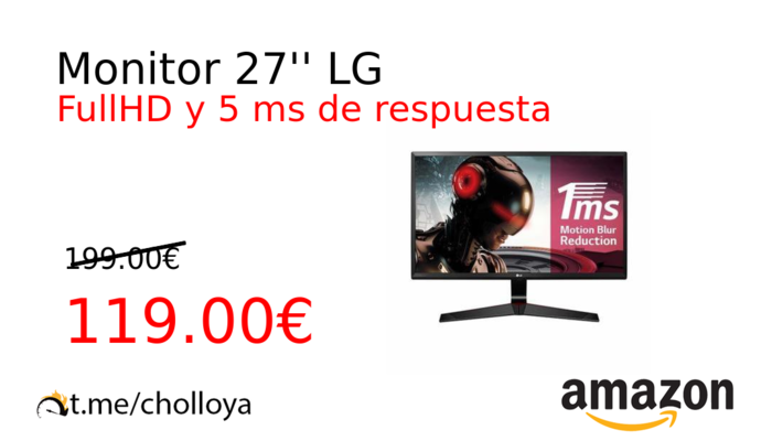 Monitor 27'' LG