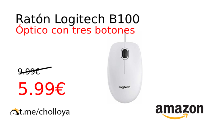 Ratón Logitech B100