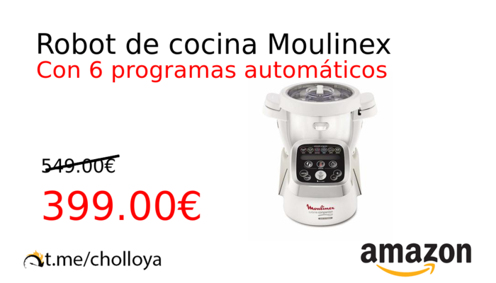 Robot de cocina Moulinex
