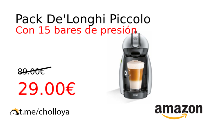 Pack De'Longhi Piccolo