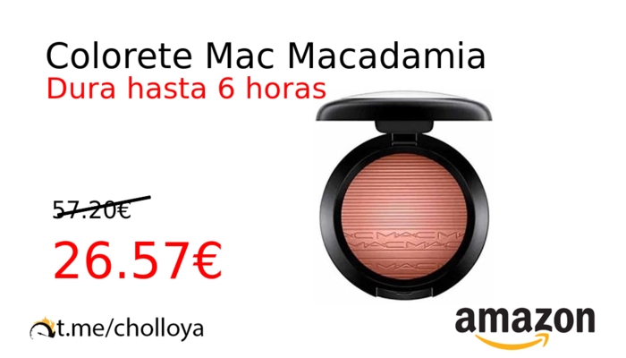 Colorete Mac Macadamia