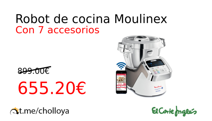 Robot de cocina Moulinex