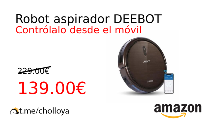 Robot aspirador DEEBOT