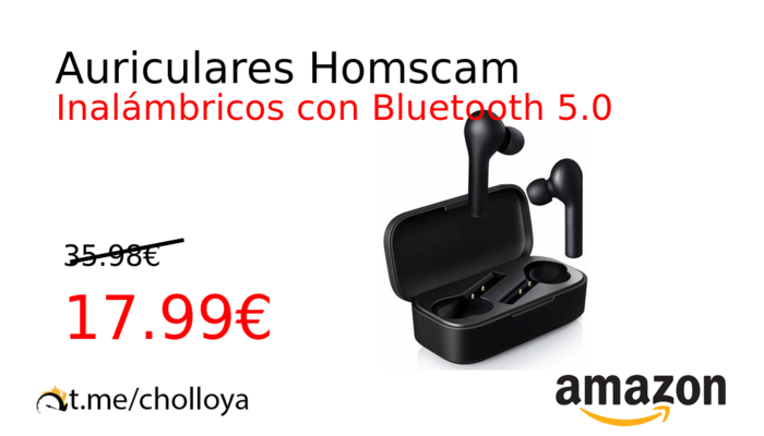 Auriculares Homscam