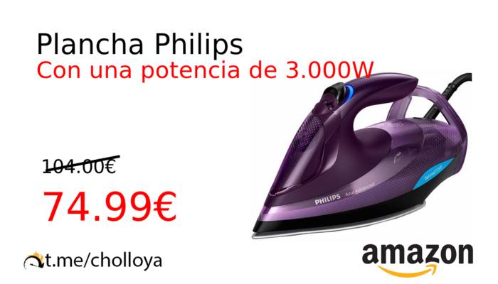 Plancha Philips