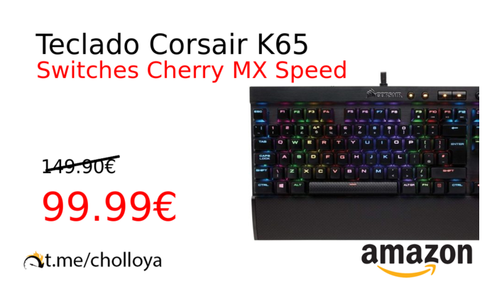 Teclado Corsair K65