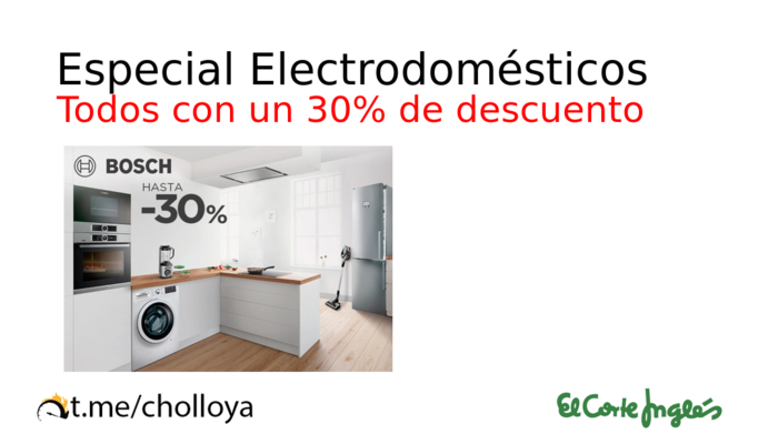 Especial Electrodomésticos