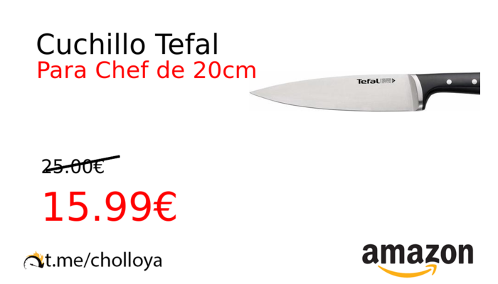 Cuchillo Tefal