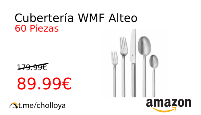 Cubertería WMF Alteo