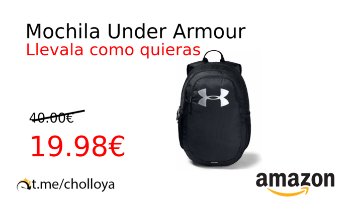 Mochila Under Armour