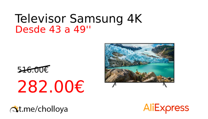 Televisor Samsung 4K