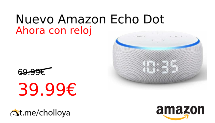 Nuevo Amazon Echo Dot