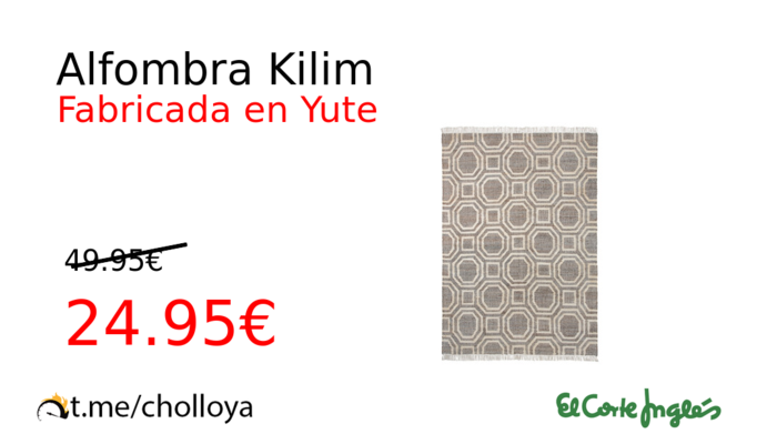 Alfombra Kilim