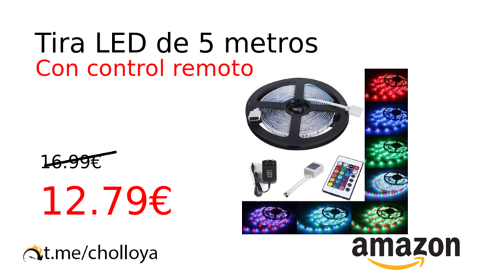 Tira LED de 5 metros