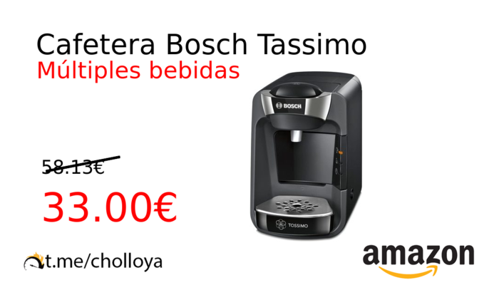 Cafetera Bosch Tassimo