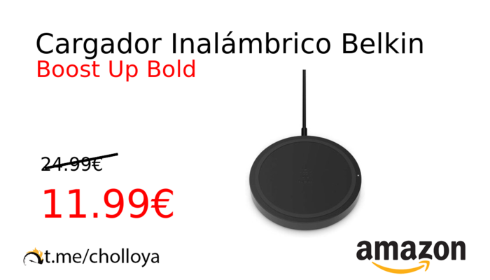 Cargador Inalámbrico Belkin