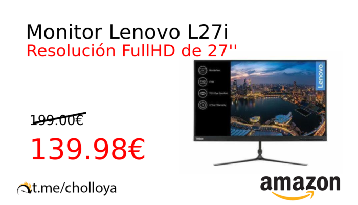 Monitor Lenovo L27i