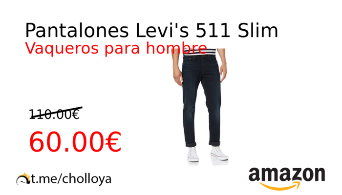 Pantalones Levi's 511 Slim