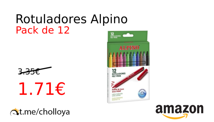 Rotuladores Alpino