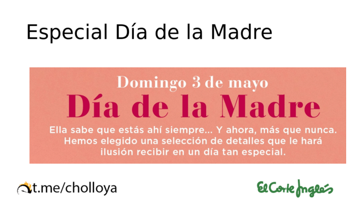 Especial Día de la Madre